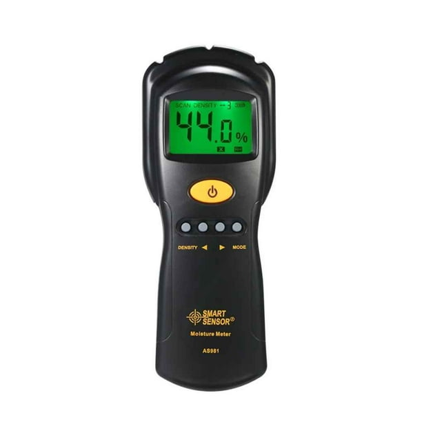 AS981 Moisture Meter Digital Wood Moisture Meter Clear Reading High Frequency Electromagnetic Wave Measuring for Wood Bamboo AS981 Moisture Meter Digital Wood Moisture Meter Clear Reading High Frequency Electromagnetic Wave Measuring for Wood Bamboo